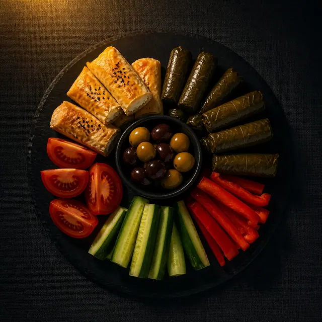 Canapé menu