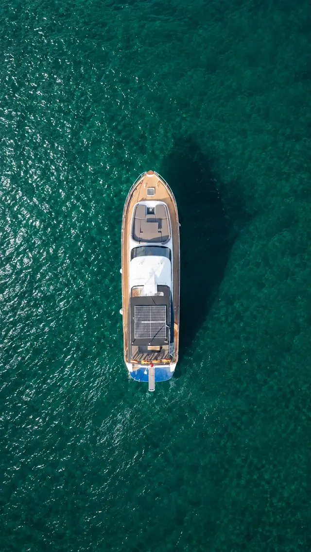 Hiluna photographed from the air on the Bosphorus